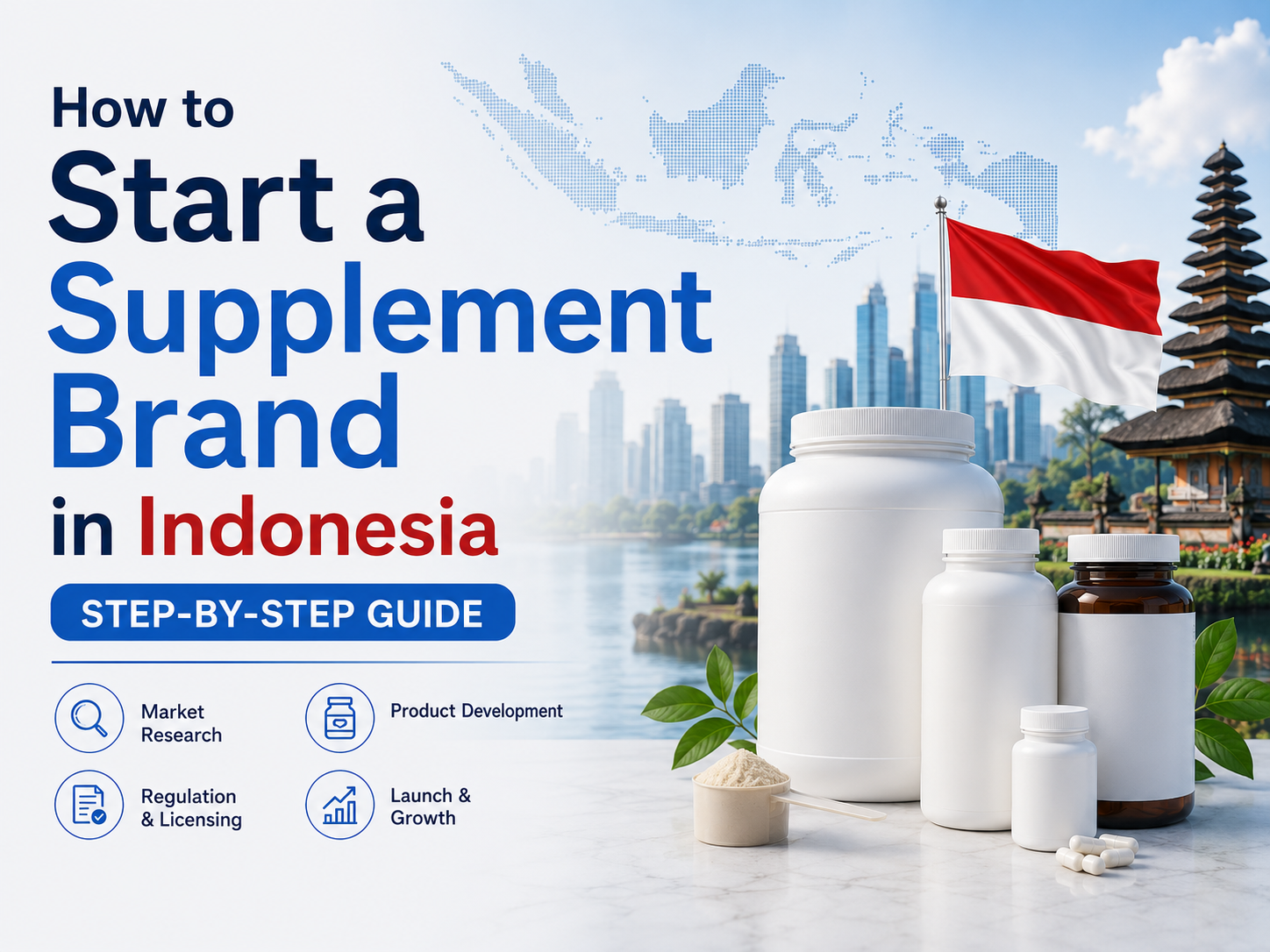 How to Start a Supplement Brand in Indonesia (Step-by-Step Guide)